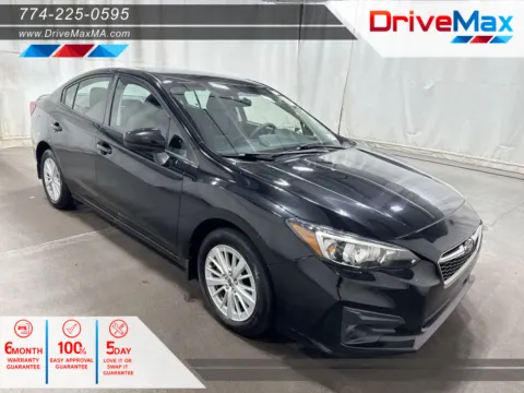 Black 2017 Subaru Impreza 2.0i Premium Sedan 4D for sale in West Bridgewater, MA