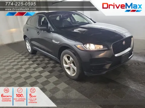 Black 2018 Jaguar F-PACE 25t Premium Sport Utility 4D for sale in West Bridgewater, MA