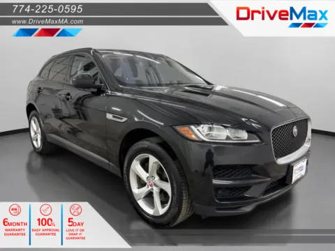 Black 2018 Jaguar F-PACE 25t Premium Sport Utility 4D for sale in West Bridgewater, MA