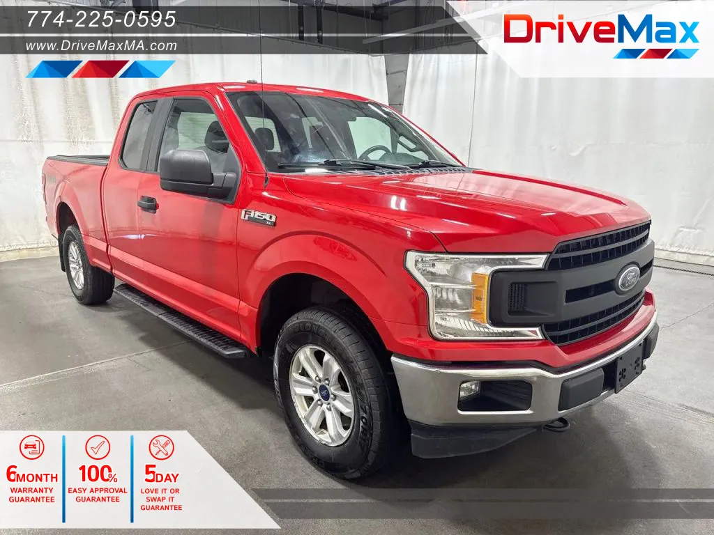 Red 2018 Ford F-150 Super Cab XL Pickup 4D 6 1/2 ft for sale in West Bridgewater, MA
