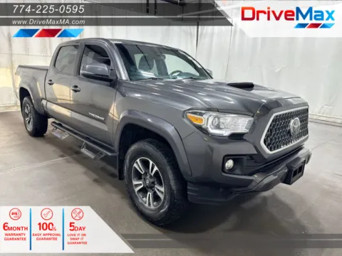 Gray 2019 Toyota Tacoma Double Cab TRD Sport Pickup 4D 6 ft for sale in West Bridgewater, MA