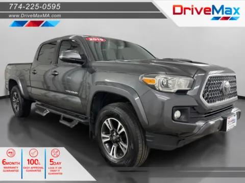 Gray 2019 Toyota Tacoma Double Cab TRD Sport Pickup 4D 6 ft for sale in West Bridgewater, MA