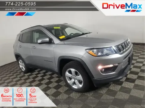 Silver 2020 Jeep Compass Latitude Sport Utility 4D for sale in West Bridgewater, MA