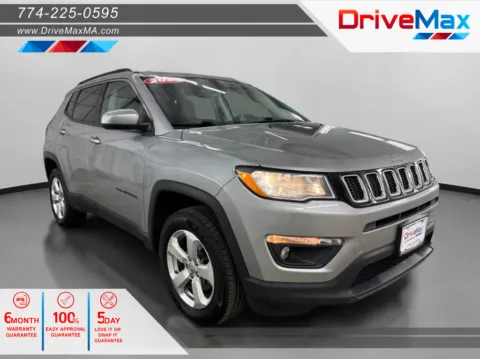 Silver 2020 Jeep Compass Latitude Sport Utility 4D for sale in West Bridgewater, MA