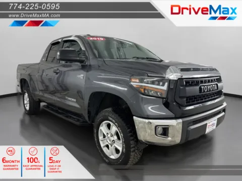 Gray 2019 Toyota Tundra Double Cab SR5 Pickup 4D 6 1/2 ft for sale in West Bridgewater, MA