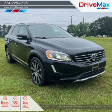 Black 2017 Volvo XC60 T6 Inscription Sport Utility 4D for sale in West Bridgewater, MA