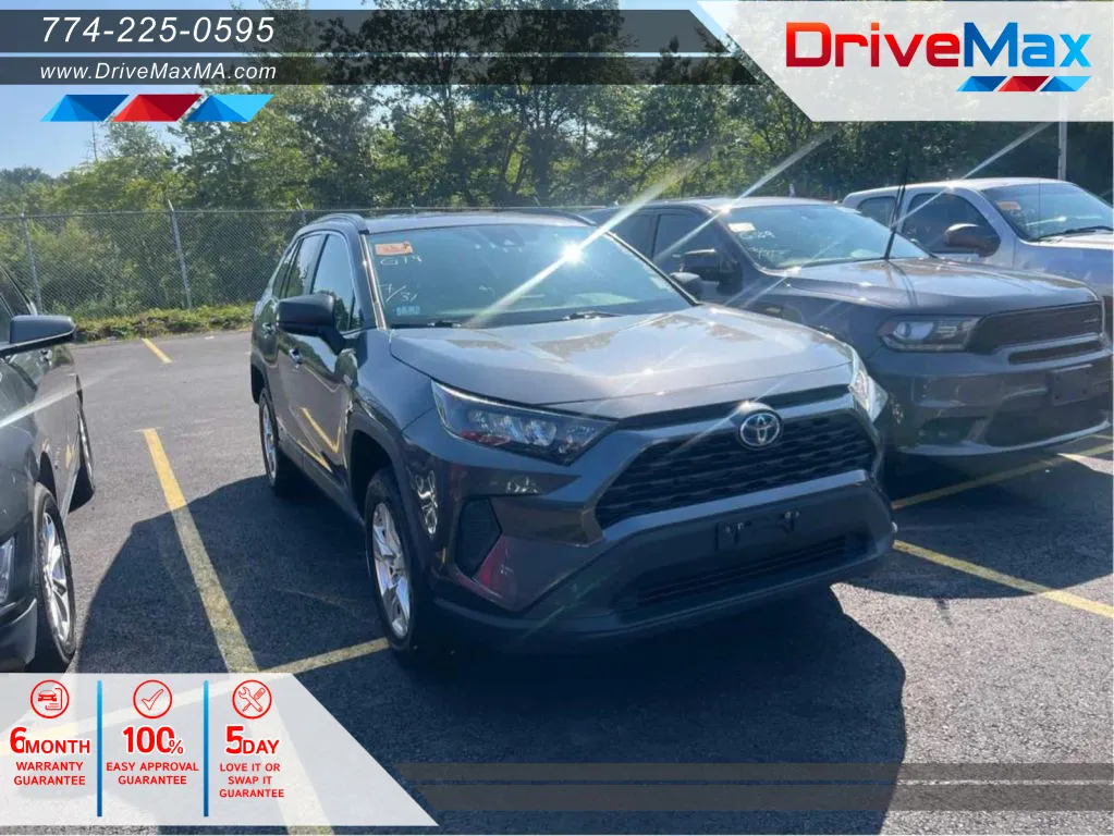 Gray 2021 Toyota RAV4 Hybrid LE Sport Utility 4D for sale in West Bridgewater, MA