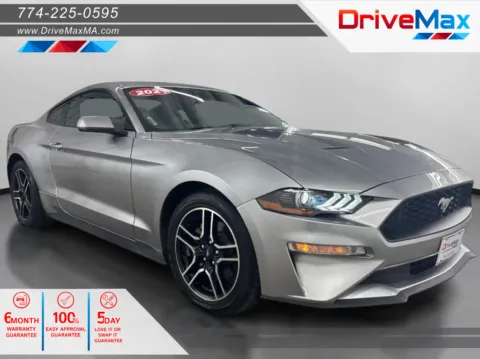 Silver 2021 Ford Mustang EcoBoost Premium Coupe 2D for sale in West Bridgewater, MA