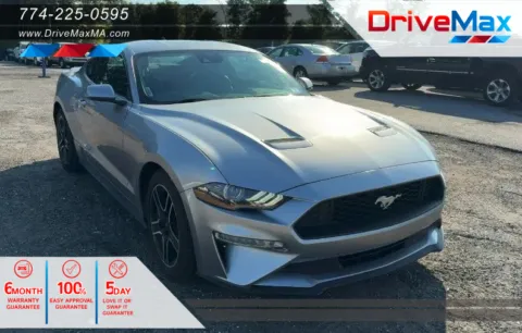 Silver 2021 Ford Mustang EcoBoost Premium Coupe 2D for sale in West Bridgewater, MA
