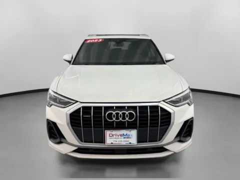 Photos of 2023 Audi Q3 45 TFSI S line Premium Sport Utility 4D for sale in West Bridgewater, MA at DriveMax (Auto Center Sales and Service)