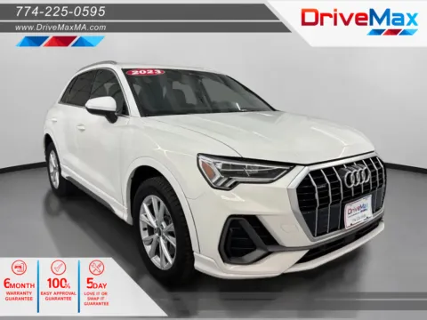 White 2023 Audi Q3 45 TFSI S line Premium Sport Utility 4D for sale in West Bridgewater, MA