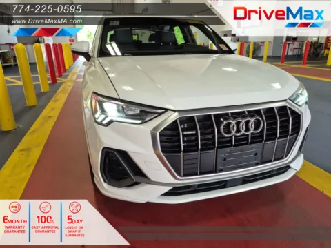 White 2023 Audi Q3 45 TFSI S line Premium Sport Utility 4D for sale in West Bridgewater, MA