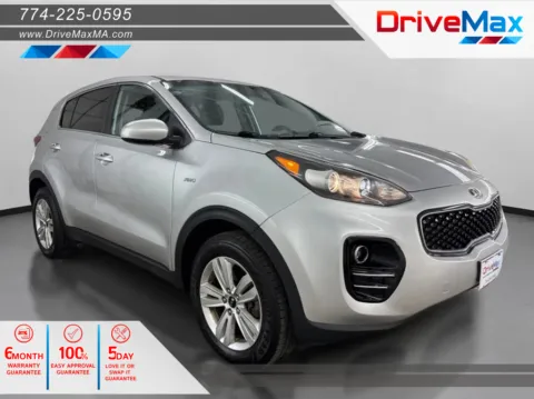 Silver 2018 Kia Sportage LX Sport Utility 4D for sale in West Bridgewater, MA