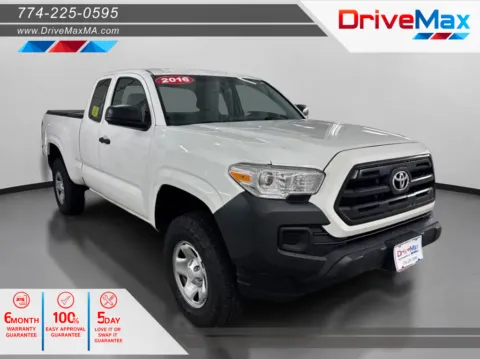 White 2016 Toyota Tacoma Access Cab SR Pickup 4D 6 ft for sale in West Bridgewater, MA