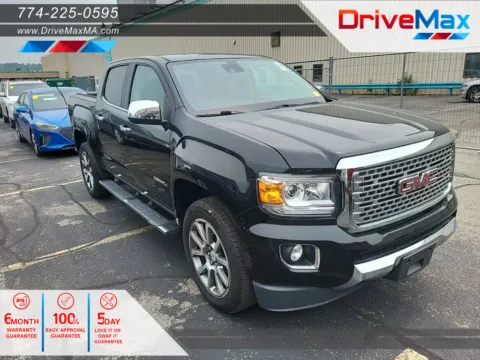 Black 2018 GMC Canyon Crew Cab Denali Pickup 4D 5 ft for sale in West Bridgewater, MA