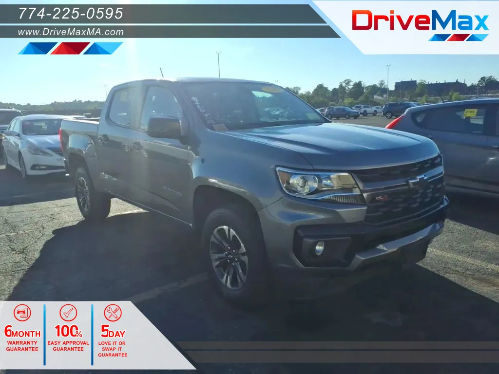 Gray 2021 Chevrolet Colorado Crew Cab ZR2 Pickup 4D 5 ft for sale in West Bridgewater, MA