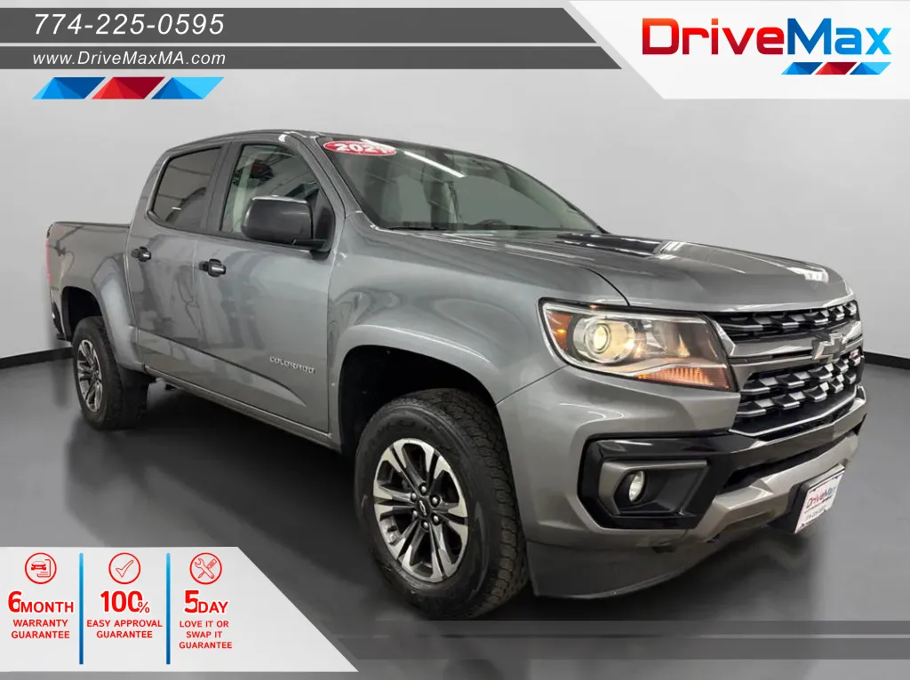 Gray 2021 Chevrolet Colorado Crew Cab Z71 crew cab 4D 5ft for sale in West Bridgewater, MA