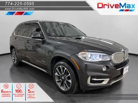 Gray 2018 BMW X5 xDrive35i Sport Utility 4D for sale in West Bridgewater, MA