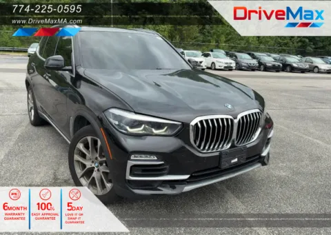 Black 2019 BMW X5 xDrive40i Sport Utility 4D for sale in West Bridgewater, MA
