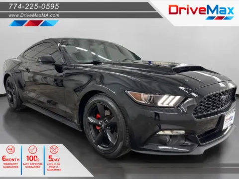 Blue 2015 Ford Mustang V6 Coupe 2D for sale in West Bridgewater, MA