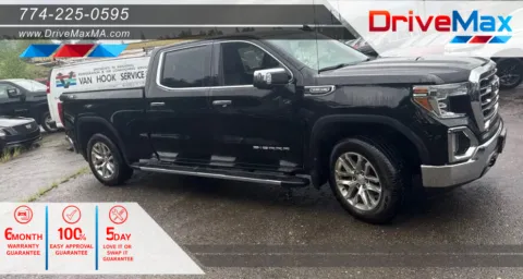 Black 2020 GMC Sierra 1500 Crew Cab SLT Pickup 4D 6 1/2 ft for sale in West Bridgewater, MA