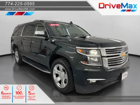 Green 2016 Chevrolet Suburban LTZ Sport Utility 4D for sale in West Bridgewater, MA