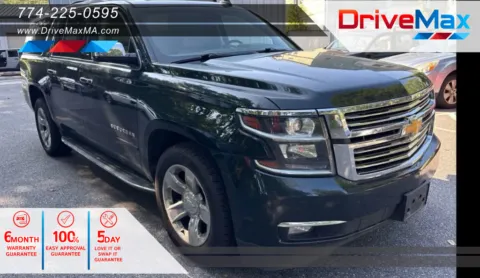 Green 2016 Chevrolet Suburban LTZ Sport Utility 4D for sale in West Bridgewater, MA