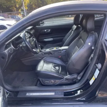 Another view of 2018 Ford Mustang EcoBoost Premium Coupe 2D for sale in West Bridgewater, MA at DriveMax (Auto Center Sales and Service)