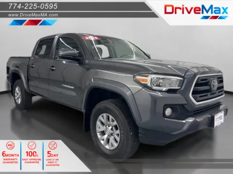 Gray 2018 Toyota Tacoma Double Cab SR5 Pickup 4D 5 ft for sale in West Bridgewater, MA