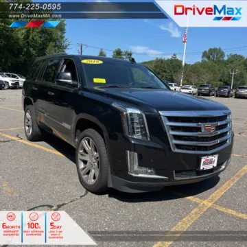Black 2018 Cadillac Escalade Luxury Sport Utility 4D for sale in West Bridgewater, MA