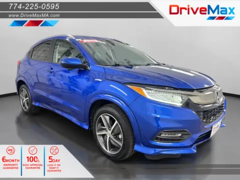 Blue 2019 Honda HR-V Touring Sport Utility 4D for sale in West Bridgewater, MA