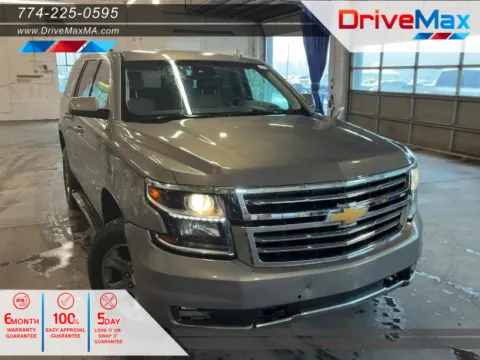 Gray 2017 Chevrolet Tahoe LT Sport Utility 4D for sale in West Bridgewater, MA