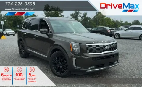 Gray 2020 Kia Telluride SX Sport Utility 4D for sale in West Bridgewater, MA