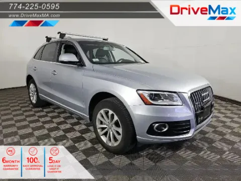 Silver 2016 Audi Q5 2.0T Premium Plus Sport Utility 4D for sale in West Bridgewater, MA