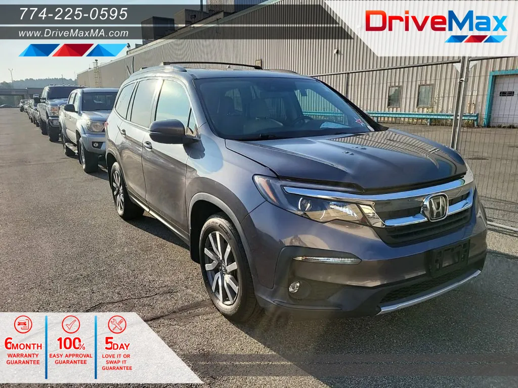 Silver 2019 Honda Pilot EX-L Sport Utility 4D for sale in West Bridgewater, MA