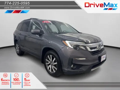 Silver 2019 Honda Pilot EX-L Sport Utility 4D for sale in West Bridgewater, MA