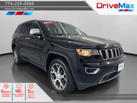 Black 2019 Jeep Grand Cherokee Limited Sport Utility 4D for sale in West Bridgewater, MA