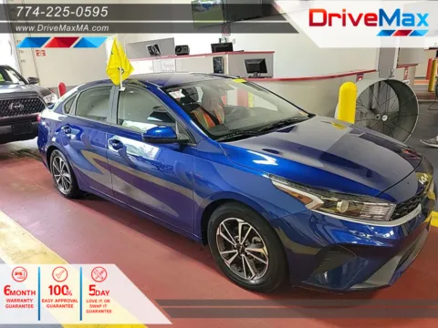 Blue 2023 Kia Forte LXS Sedan 4D for sale in West Bridgewater, MA
