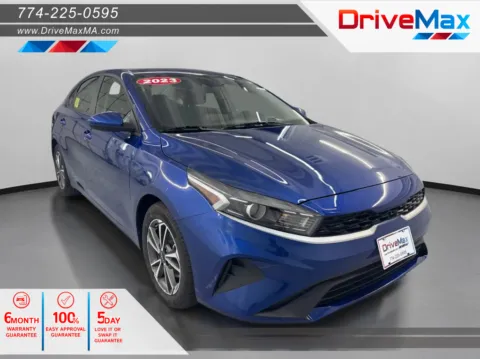 Blue 2023 Kia Forte LXS Sedan 4D for sale in West Bridgewater, MA