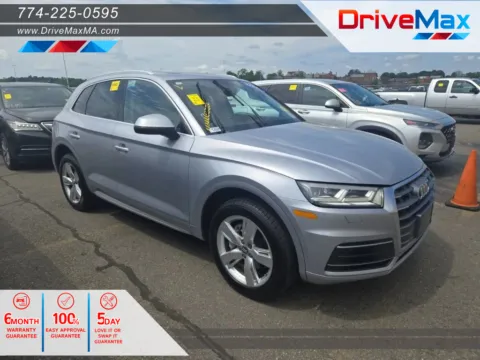 Silver 2018 Audi Q5 Premium Plus Sport Utility 4D for sale in West Bridgewater, MA