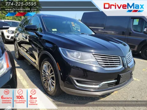 Black 2018 Lincoln MKX Reserve Sport Utility 4D for sale in West Bridgewater, MA