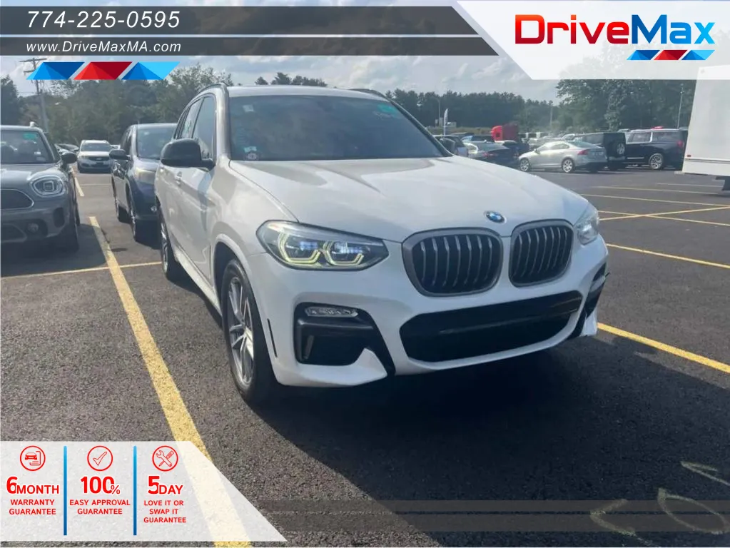 White 2018 BMW X3 M40i Sport Utility 4D for sale in West Bridgewater, MA
