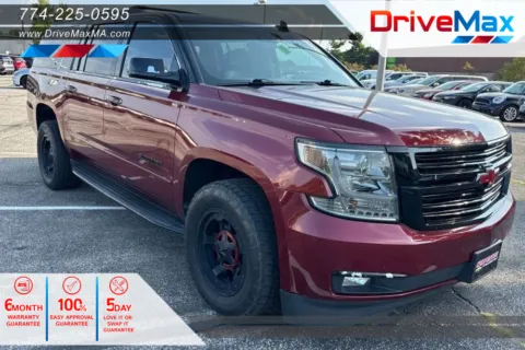 Red 2018 Chevrolet Suburban Premier Sport Utility 4D for sale in West Bridgewater, MA