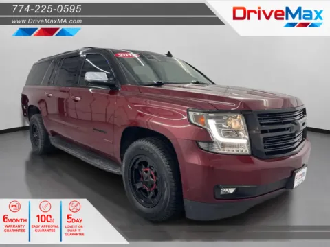 Red 2018 Chevrolet Suburban Premier Sport Utility 4D for sale in West Bridgewater, MA