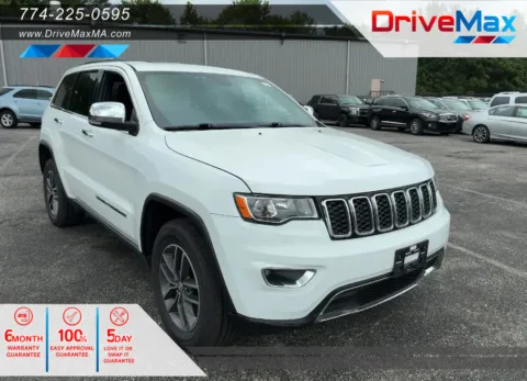 White 2017 Jeep Grand Cherokee Limited Sport Utility 4D for sale in West Bridgewater, MA