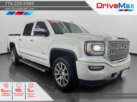 White 2018 GMC Sierra 1500 Crew Cab Denali Pickup 4D 5 3/4 ft for sale in West Bridgewater, MA