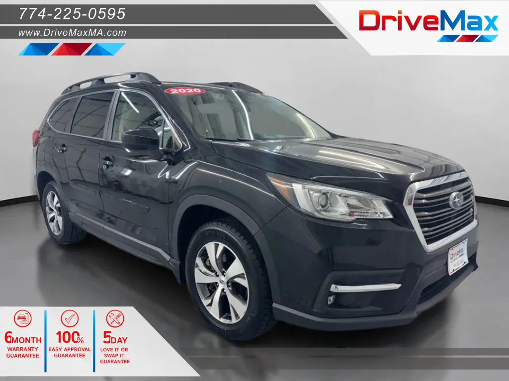 Black 2020 Subaru Ascent Premium Sport Utility 4D for sale in West Bridgewater, MA