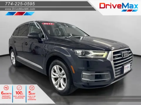 Black 2017 Audi Q7 3.0T Premium Plus Sport Utility 4D for sale in West Bridgewater, MA
