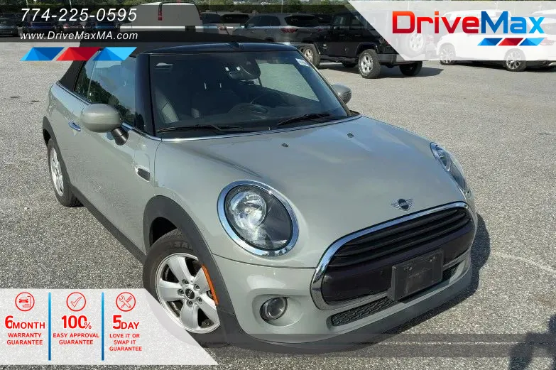 Gray 2021 MINI Convertible Cooper Convertible 2D for sale in West Bridgewater, MA