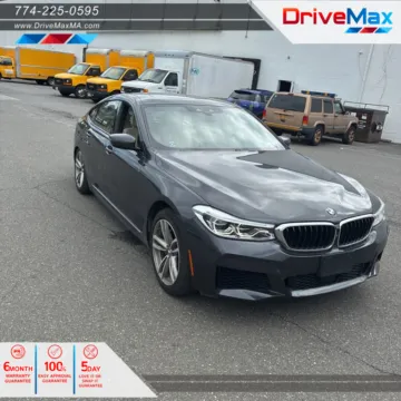 Black 2019 BMW 6 Series 640i Gran Turismo xDrive Sedan 4D for sale in West Bridgewater, MA